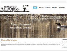 Tablet Screenshot of bitterrootaudubon.org